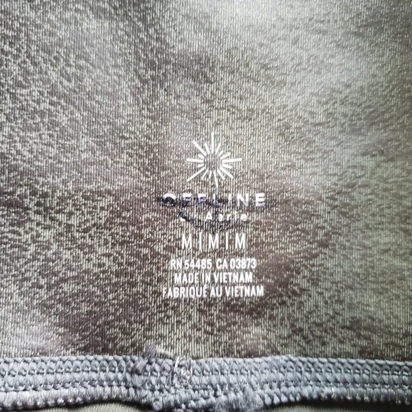 Aerie Offline The Hugger High Waisted Crackle Legging Olive/Army Green Sz M NWT - Picture 10 of 13